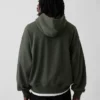 Oversized-hoodie i tjockt tyg för vuxna