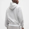 Oversized-hoodie i tjockt tyg för vuxna
