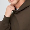 Oversized-hoodie i tjockt tyg för vuxna