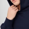 Oversized-hoodie i tjockt tyg för vuxna