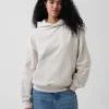 Oversized-hoodie i tjockt tyg för vuxna