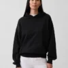 Oversized-hoodie i tjockt tyg för vuxna