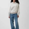 Oversized-hoodie i tjockt tyg för vuxna
