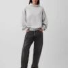 Oversized-hoodie i tjockt tyg för vuxna