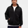 Oversized hoodie med dragkedja för vuxna
