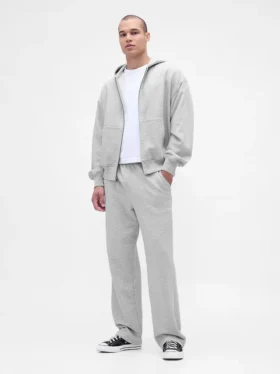 Oversized hoodie med dragkedja för vuxna