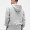 Oversized hoodie med dragkedja för vuxna