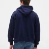 Oversized hoodie med dragkedja för vuxna