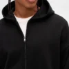 Oversized hoodie med dragkedja för vuxna