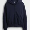 Oversized hoodie med dragkedja för vuxna