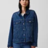 Oversized ikonisk jeansjacka