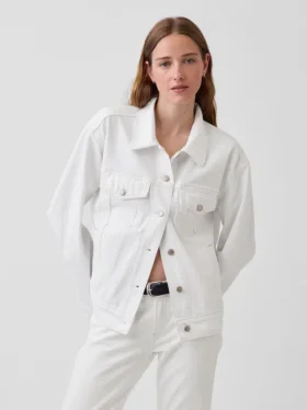Oversized ikonisk jeansjacka