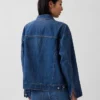 Oversized ikonisk jeansjacka