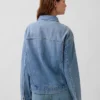 Oversized ikonisk jeansjacka