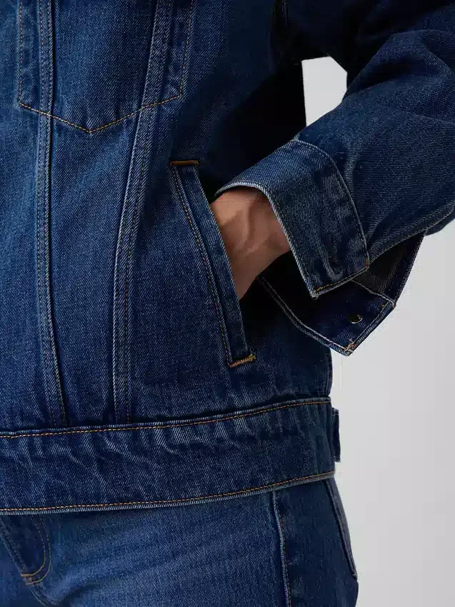 Oversized ikonisk jeansjacka