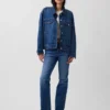 Oversized ikonisk jeansjacka