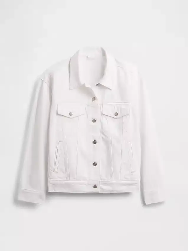 Oversized ikonisk jeansjacka