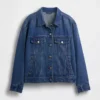 Oversized ikonisk jeansjacka