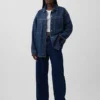 Oversized jeansjacka