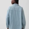 Oversized jeansjacka