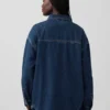 Oversized jeansjacka