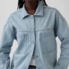 Oversized jeansjacka