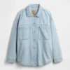 Oversized jeansjacka