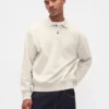 Oversized pikétröja i tjock fleece för vuxna