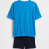 Oversized pyjamas-set för barn i återvunnet material