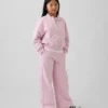 Oversized quiltad jacka med dragkedja för barn