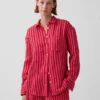 Oversized-skjorta i 100 % linne