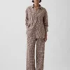 Oversized-skjorta i 100 % linne