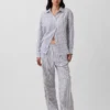 Oversized-skjorta i 100 % linne