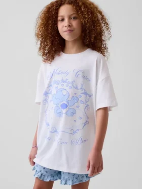 Oversized T-shirt för barn med Care Bears