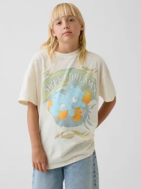 Oversized T-shirt för barn med Care Bears