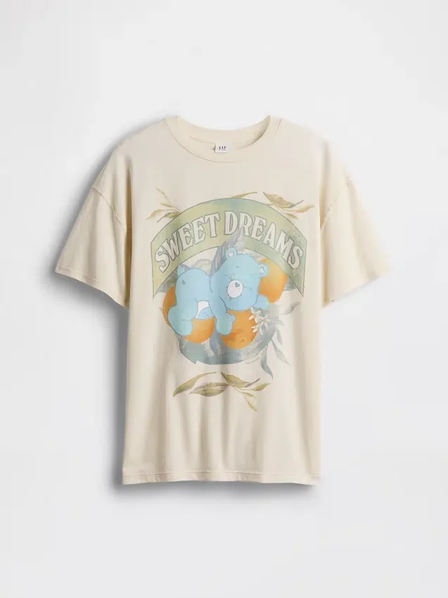 Oversized T-shirt för barn med Care Bears