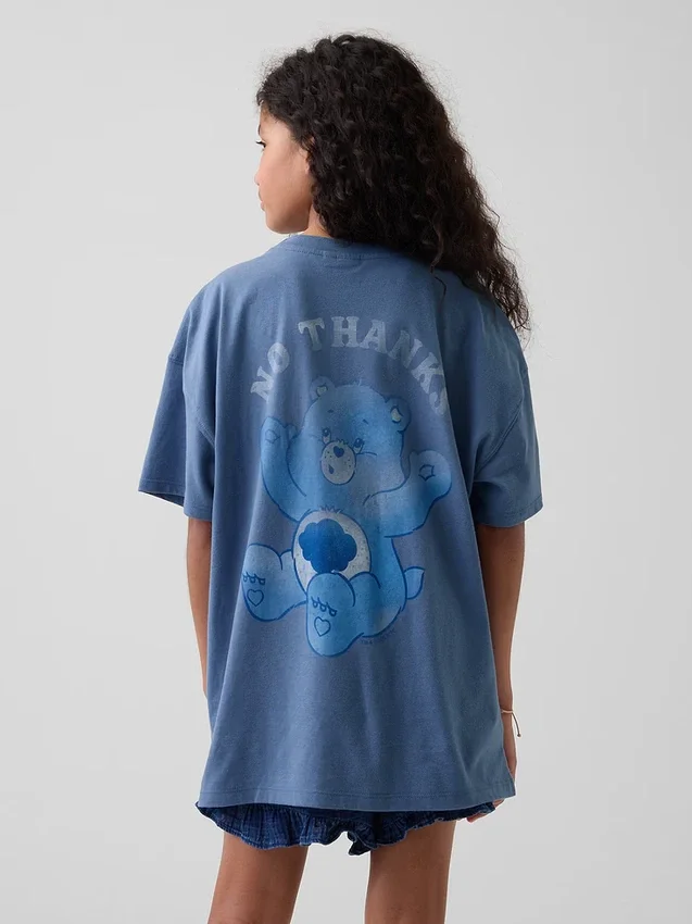 Oversized T-shirt för barn med Care Bears