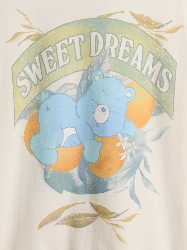 Oversized T-shirt för barn med Care Bears