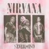 Oversized T-shirt för barn med Nirvana-motiv