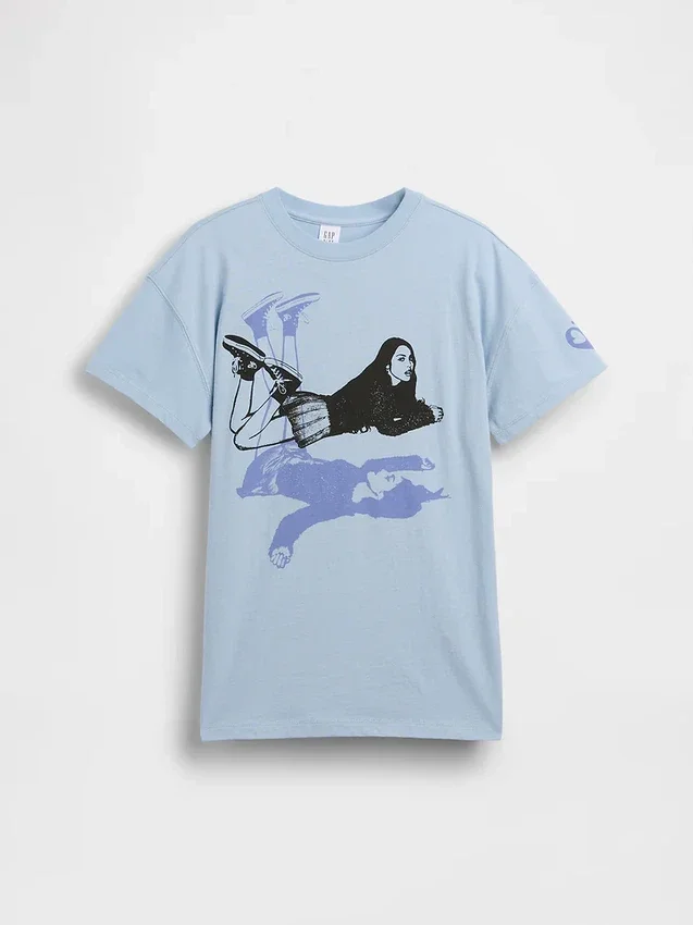 Oversized T-shirt för barn med Olivia Rodrigo