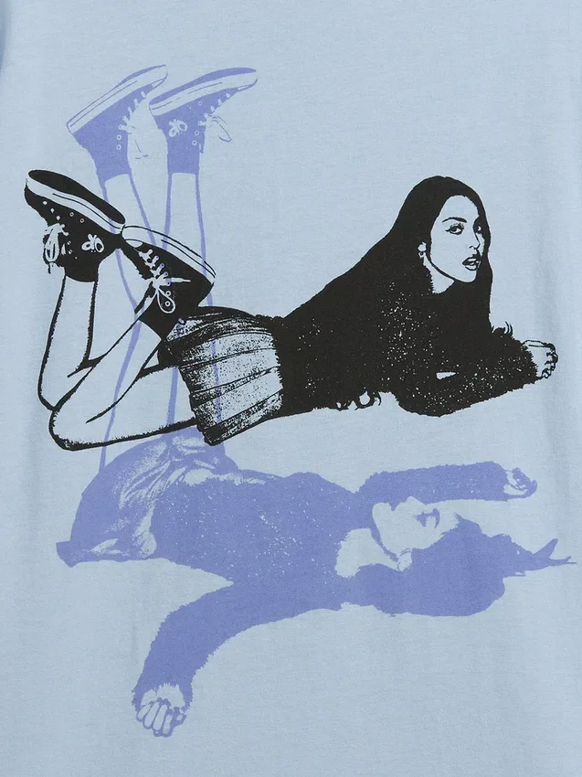 Oversized T-shirt för barn med Olivia Rodrigo