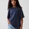 Oversized T-shirt för barn med Supergirl-motiv