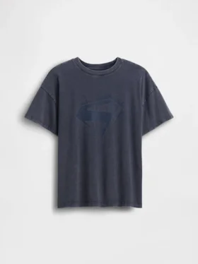 Oversized T-shirt för barn med Supergirl-motiv