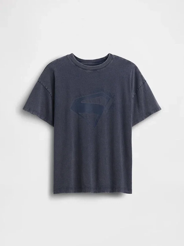 Oversized T-shirt för barn med Supergirl-motiv
