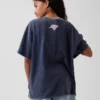 Oversized T-shirt för barn med Supergirl-motiv