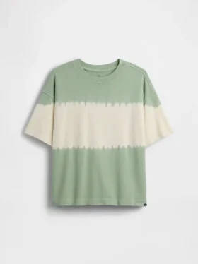 Oversized T-shirt i tjockt tyg för barn