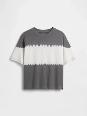 Oversized T-shirt i tjockt tyg för barn
