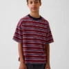 Oversized T-shirt i tjockt tyg för barn