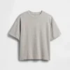 Oversized T-shirt i tjockt tyg för barn