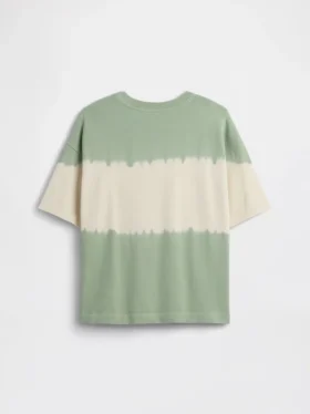 Oversized T-shirt i tjockt tyg för barn